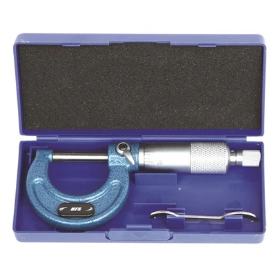 HFS(R) 0-1" x 0.0001" Solid Metal Frame Outside Micrometer (Plastic Case) - Image 1 of 4