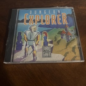 Dungeon Explorer (TurboGrafx-16) CIB Manual & Case Resealed To Protect Condition