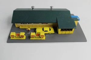 Vintage Bachmann 55-7405 N scale Railroad Building - Jiffy Car Wash 6" x 3-1/2" - Picture 1 of 8