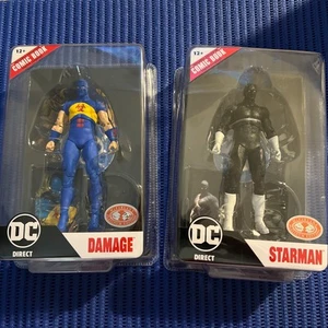 Starman & Damage, DC Direct McFarlane Toys Page Punchers RED Platinum Edition - Bild 1 von 4