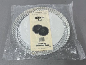 NUEVO Juego de 2 sartenes de flan de chef mimado #1700 instrucciones de receta - Imagen 1 de 5