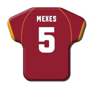 Calamita Simile a T-Shirt Calcio Stagione 2008/2009 Roma 5 Phillipe Mexes - Picture 1 of 9
