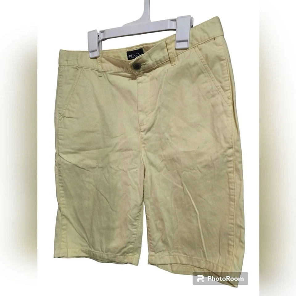 Pantalones Cortos Amarillos The Children’s Place Niñas Talla 16 Informales Verano Foto 1 de 2