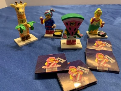 LEGO-71O23-THE LEGO MOVIE 2- COLLECTABLE LOT OF 4 MINI FIGURES - Image 1 of 4