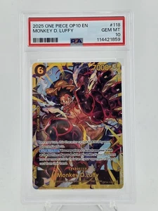2025 One Piece OP10-118 ENG Monkey D. Luffy PSA 10 Gem Mint - Bild 1 von 2