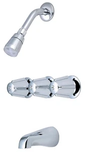 Nuevo cabezal de ducha Olympia P-3210 1-3/4" cromo pulido 1,75 GPM **Caja dañada** - Imagen 1 de 4