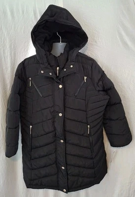 Rocawear Womans XXL 2XL Hooded Long Puffer Jacket Warm - Image 1 of 4