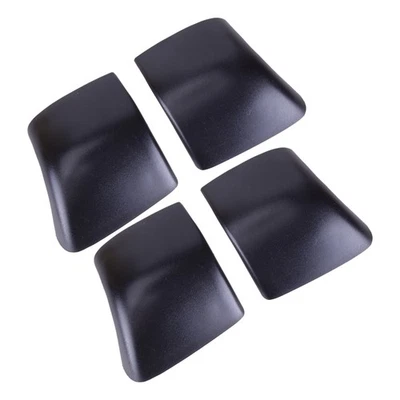 4Pcs Black Roof Rack Cover Cap Rail End Shell Fit For Tesla Model Y 2021-2022 yp - Image 1 of 4