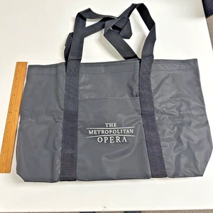 The Metropolitan Opera Vinyl Type Tote bag 12x18 - Picture 1 of 3