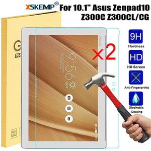 2Pcs For ASUS ZenPad Fonepad MeMOPad ZenPad Real Tempered Glass Screen Protector - Picture 1 of 12
