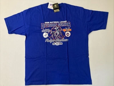 LA DODGERS vs NY METS VINTAGE 2006 LIGA NACIONAL DIVISIÓN SERIE TALLA XL NUEVO CON ETIQUETAS Foto 1 de 4