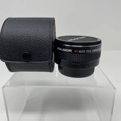 Soligor MC Auto Tele Converter 2x To Fit Pentax-K Made In Japan With Case - Image 1 of 4