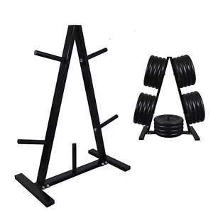 Weight Plates Storage Rack - Weight Tree - Weight Stand 88cm Large Heavy Duty - Picture 1 of 4