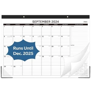 2024-2025 Desk Calendar - September 2024 - December 2025 16 Months Desk Calen... - Picture 1 of 8