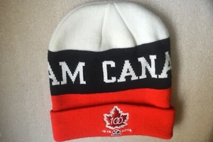 NIKE EQUIPO OFICIAL CANADA 1914/2014 Promocional GORRA DE PUNTO GORRO TOQUE/TUQUE - Imagen 1 de 4