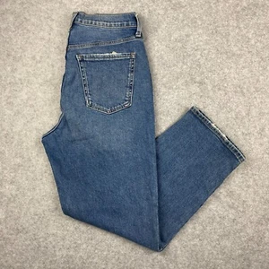 Old Navy - Loose Straight Leg Boyfriend Denim Jeans, Women's 8 (Blue Denim) - Picture 1 of 10