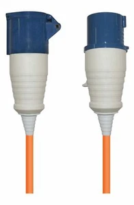 Cable de extensión de alta corriente 16 A con cable naranja de 2,5 mm (Len (m) 10) - Imagen 1 de 2