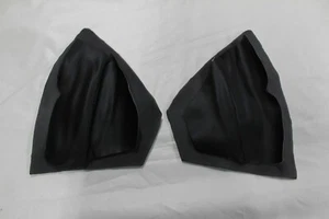 FORD ESCORT MK1 REAR WHEEL ARCH COVERS  BLACK - Picture 1 of 1