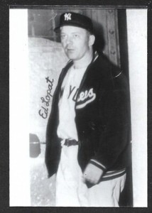 1971 HOUSE OF JAZZ  Ed Lopat  NEW YORK YANKEES  NM  A   RARE!