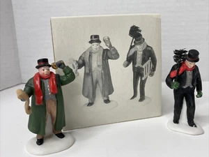 Department 56 TOWN CRIER & SCHORNSTEINFEGER 2ER-Set Heritage Zubehör 5569-7 Bxd - Bild 1 von 11