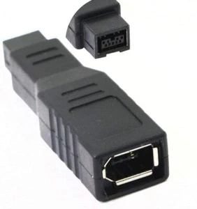 LOTE DE UN ADAPTADOR FIREWIRE DOCE ADAPTADORES ÓPTICOS DIGITALES DE 90 GRADOS TOSLINK NUEVOS - Imagen 1 de 5