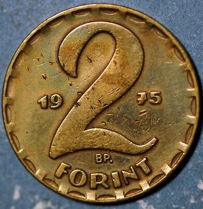 Hungary 2 Forint 1975 KM# 591 - Picture 1 of 2