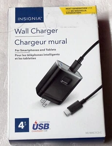 CHARGEUR MURAL INSIGNIA USB TYPE-C (NOIR) - NS-MAC1C3-C - Photo 1 sur 3