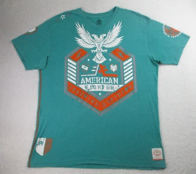 Camiseta Atlética American Fighter Premium Para Hombre 3XL Green Eagle Training Division Foto 1 de 4