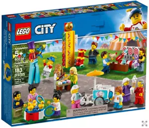 Lego 60234 Set - People Pack Fun Fair - con 14 Minifiguras Edad 5+ 183 Piezas Nuevo - Imagen 1 de 3