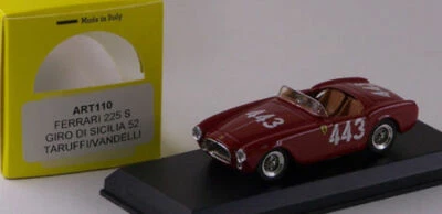 ART110 FERRARI 225 S Giro di Sicilia 1952 Taruffi-Vandelli #443 - Immagine 1 di 2