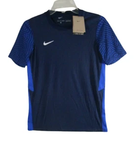 NWT Nike Vapor Knit III Youth Soccer Jersey Top Shirt L Navy/Royal MSRP$70 - Picture 1 of 2