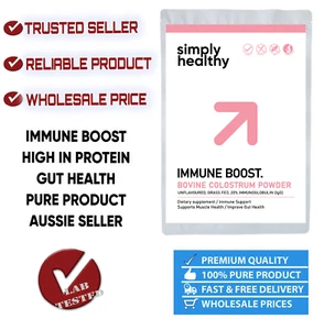 Colostrum Powder 500g, Unflavoured, Bovine Grass Fed 100% Pure Product, 20% IgG - Picture 1 of 8