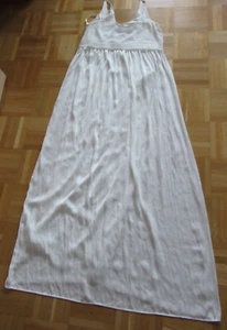 Zara Collection Maxi Umstandskleid Gr. S - Weiß - Bild 1 von 3
