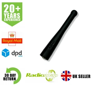 ANTENA UHF 403-470MHZ STUBBY CON GPS PARA MOTOROLA SMA MUJER - NUEVA - Imagen 1 de 17