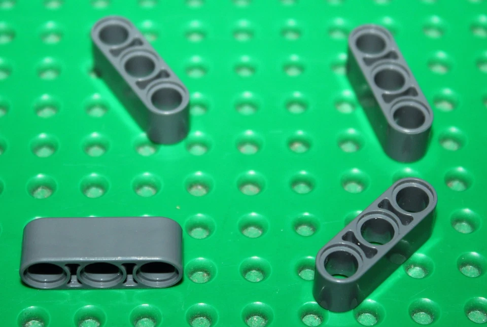 Lego Technic DkStone Liftarm 1x3 Thick ref 32523/sets 8129.8098.8047.8052.8527 - Photo 1/1