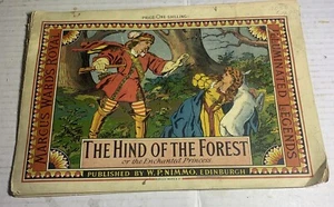 MARCUS WARDS ROYAL The Hind Of The Forest  4 color plates 1870s Damaged - Picture 1 of 8