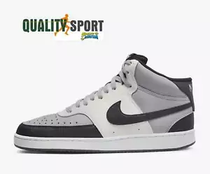 Nike Court Vision Mid NN Grigio Nero Scarpe Uomo Sportive Sneakers DN3577 002 - Imagen 1 de 5