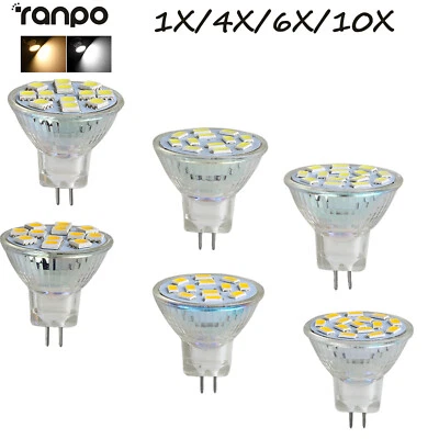12V 24V MR11 Led Spotlight Bulbs Smd5730 Living 11 Voltage Lamps Bedroom 2.5w - Image 1 of 4