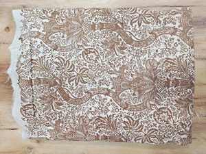 25 Yard Hand Block Print Handmade Cotton Indian Natural Sanganeri Print Fabric - Picture 1 of 3