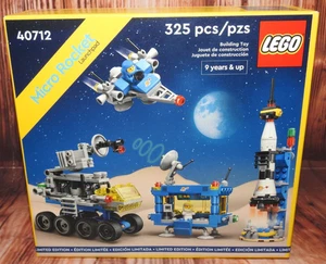 Nuevo SELLADO LEGO Micro Rocket Launchpad 40712 Edición Limitada - Imagen 1 de 12