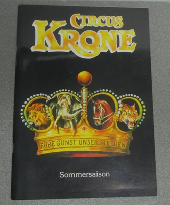 Circus Krone Programm, "Sommersaison", 1995 - Bild 1 von 4