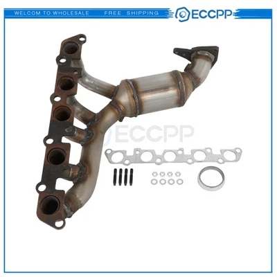 Exhaust Manifold w/Catalytic Converter for 2007-2012 GMC Canyon 3.7L 2008 2009 Foto 1 de 4