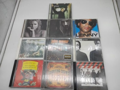 Alternative Rock 10 CD LOT U2 Counting Crows Jewel Kravitz Collective Soul Sting - Imagem 1 de 4