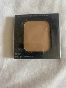 Shiseido Perfect Smoothing Compact Foundation B40 NATURAL FAIR BEIGE.35oz REFILL - Picture 1 of 3