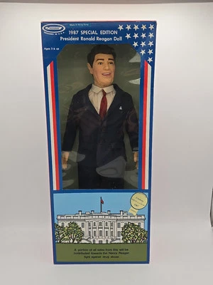 1987 Horsman 17" Special Edition President Ronald Reagan Doll New in Box - Image 1 of 4