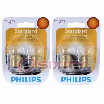 2 pc Philips Parking Light Bulbs for Toyota Pickup 1975-1983 Electrical vs - Image 1 of 4