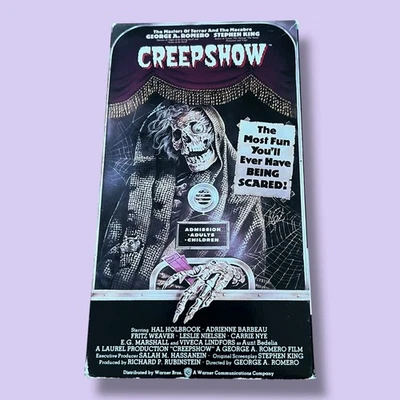 Creepshow VHS Tape 1982 1987 80s Stephen King Movie Stories George Romero - Image 1 of 4