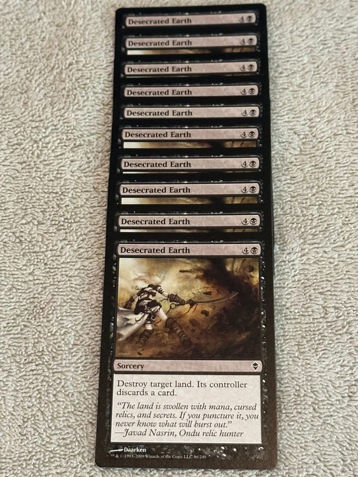 Feast of Blood Zendikar PLD Black Uncommon MAGIC THE GATHERING CARD x7 - Image 1 of 1
