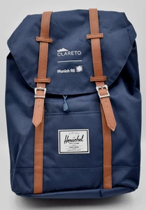 HERSCHEL SUPPLY CO. LITTLE AMERICA Canvas Rucksack Laptop NAVY PEACOAT 25L NEU - Bild 1 von 16