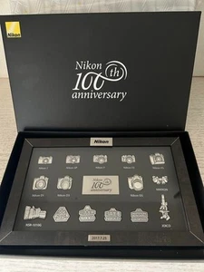 Nikon 100th Anniversary Camera Model Pin Badge 2017 Rare Japan - Picture 1 of 5